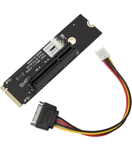 M KEY M.2 NVME AHCI SSD To PCI-E PCI Express 3.0 16x x4 Adapter ZR EUR 5,46 - DE
