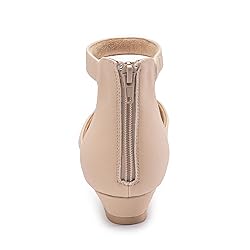 Cusolemore Ankle Strap Flats for Women, Comfortable