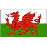Wales Welsh Dragon 5ft x 3ft Flag