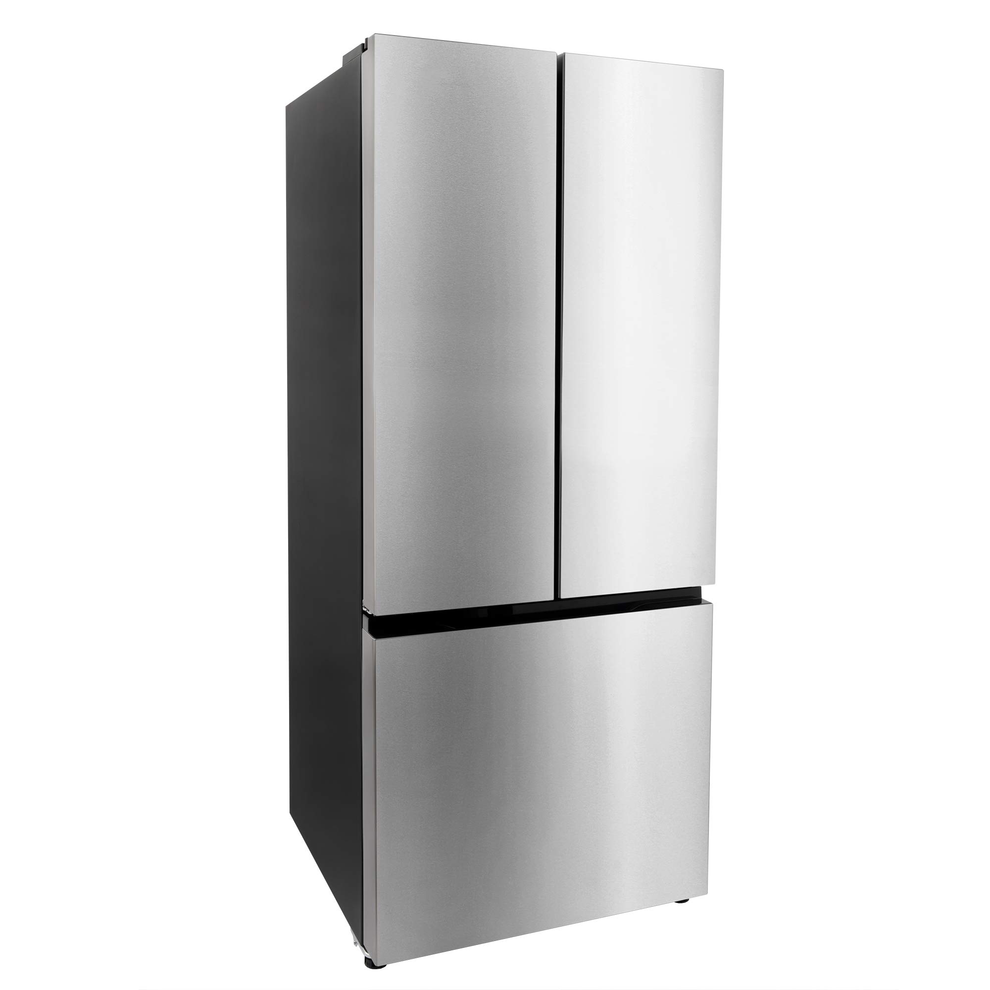 RecPro RV Refrigerator Stainless Steel 16 Cubic Feet 12Volt