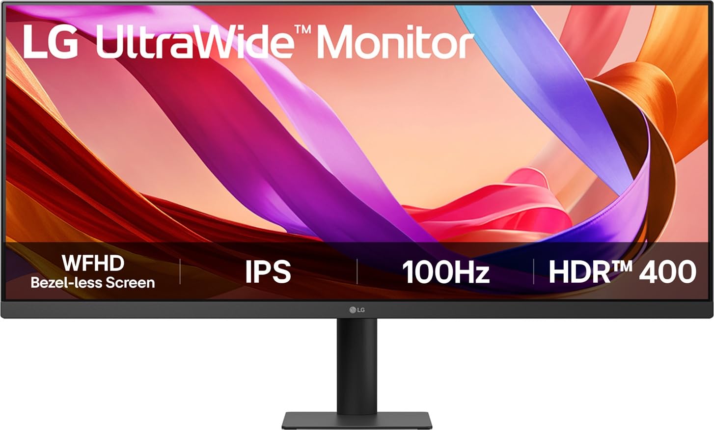 LG UltraWide 34U511A-B.AEU (34 Zoll) 21:9 UWFHD IPS Monitor, 100Hz, DisplayHDR™ 400, Schwarz