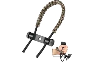 TOPARCHERY Compound Bow Wrist Sling Adjustable Bow Wrist Strap for Archery Hunting Fishing Target Shooting Accessories