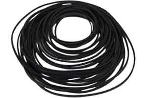 Sam&Johnny Rubber Belt DVD/CD Cassette Recorder Repair Maintenance, 4mm Width Flat Mixed Package 40-135mm Length Pulley Pully