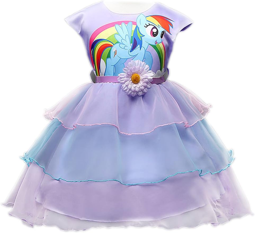 Girl's My Little Pony Cake Birthday Party Dress