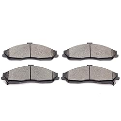 cciyu D731 Front Semi-Metallic Disc Brake Pads Kit