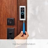 Ring Wired Video Doorbell Pro 1536p HD 3D Motion Detection Dual Band Wifi view 4