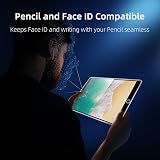 NEW'C Tempered Glass Screen Protector for iPad 9.7 2018/2017 6th/5th Gen view 3