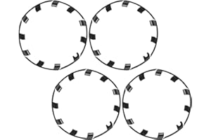 BANAPOY 21 Inch Car Wheel Rim Protectors Guard, Wheel Anti Scratch, Wheel Rim Protection Ring Wheel Edges Trim Tire Replacement for Tesla Model Y Performance 2021 to 2023 (Matte Black)