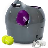 PetSafe Automatic Dog Ball Launcher | Launches 8-30 Ft with 9 Distance and 6 Angle Settings, Motion Sensors Protect up to 7 Ft, Auto Sleep After 15 Minutes of Play
