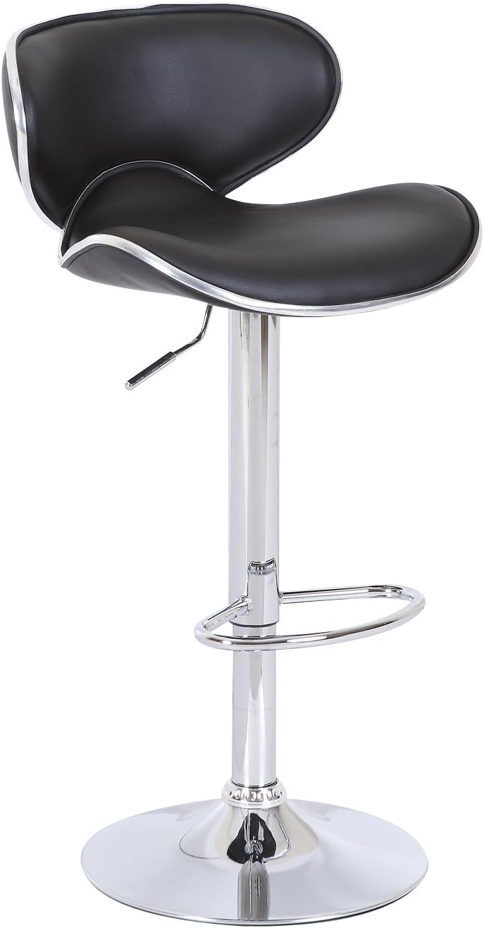 HNNHOME 2 X Vegas Swivel Faux Leather Breakfast Kitchen Bar Stools Pub