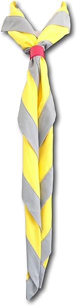 Wolfling Pfadfinder Uniform Halstuch In Vielen Farbkombinationen Gr Einheitsgrosse Yellow Grey Amazon De Bekleidung