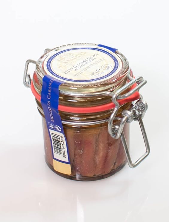 Fillets of Anchovies (Anchovies 100 gr.) Amazon.co.uk Grocery