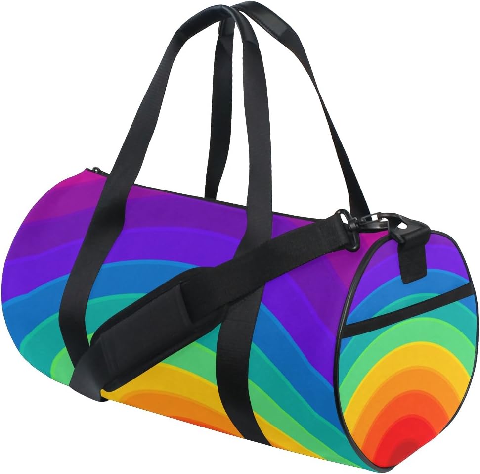 colorful gym bag