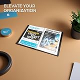 H&S A4 Display Folder with 100 Pockets Black Certificate Folder view 4