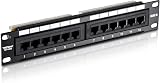 TRENDnet TC-P12C6 12-Port Cat 6 Unshielded Patch Panel 10 Inch Black view 8