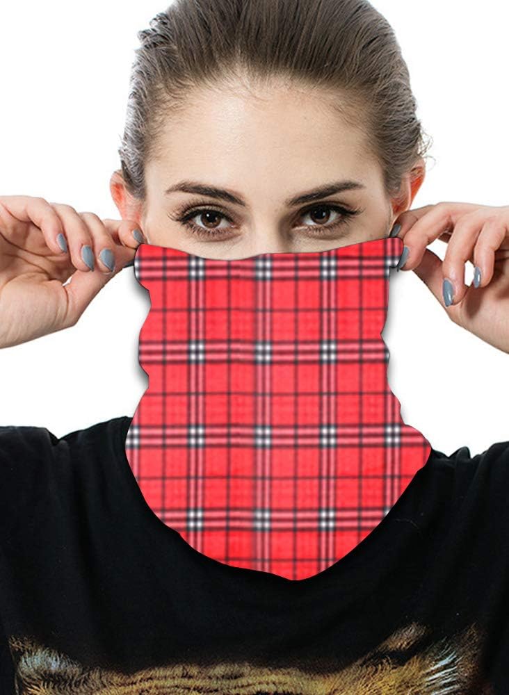 Unisex Multifunctional Seamless Bandana Face Mask Neck Gaiter Headwear Tube Mask Scarf