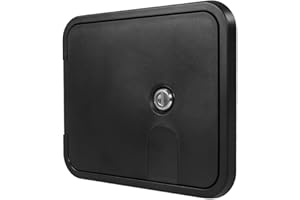 Rv Access Door - Stainless Steel Rv Access Pane LReplacement Parts | Accessories Waterproof | with Lock for Multi-Purpose Use