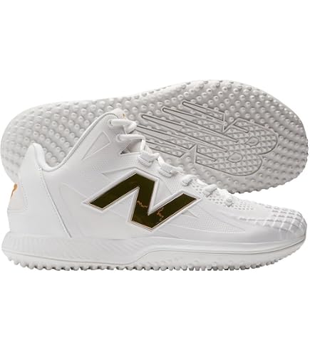 Amazon.com | New Balance Men's Ohtani 1 Baseball Turf Shoes White