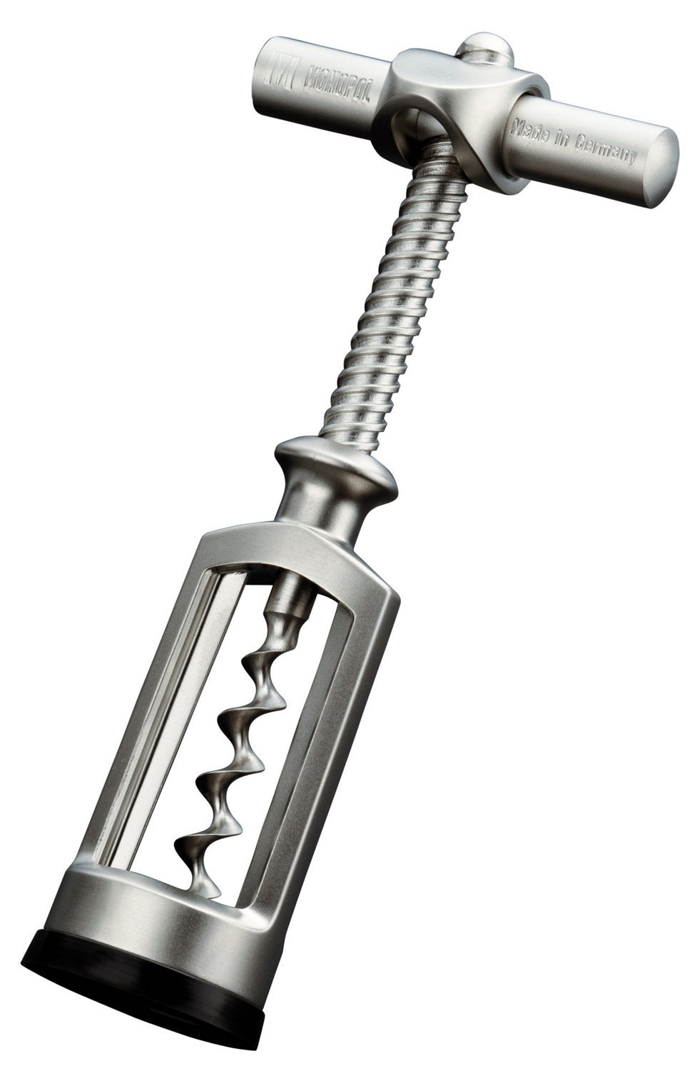 Westmark Bell Corkscrew with Cork Remover, Monopol Edition, steel/die-cast zinc, satin finish, 62553380