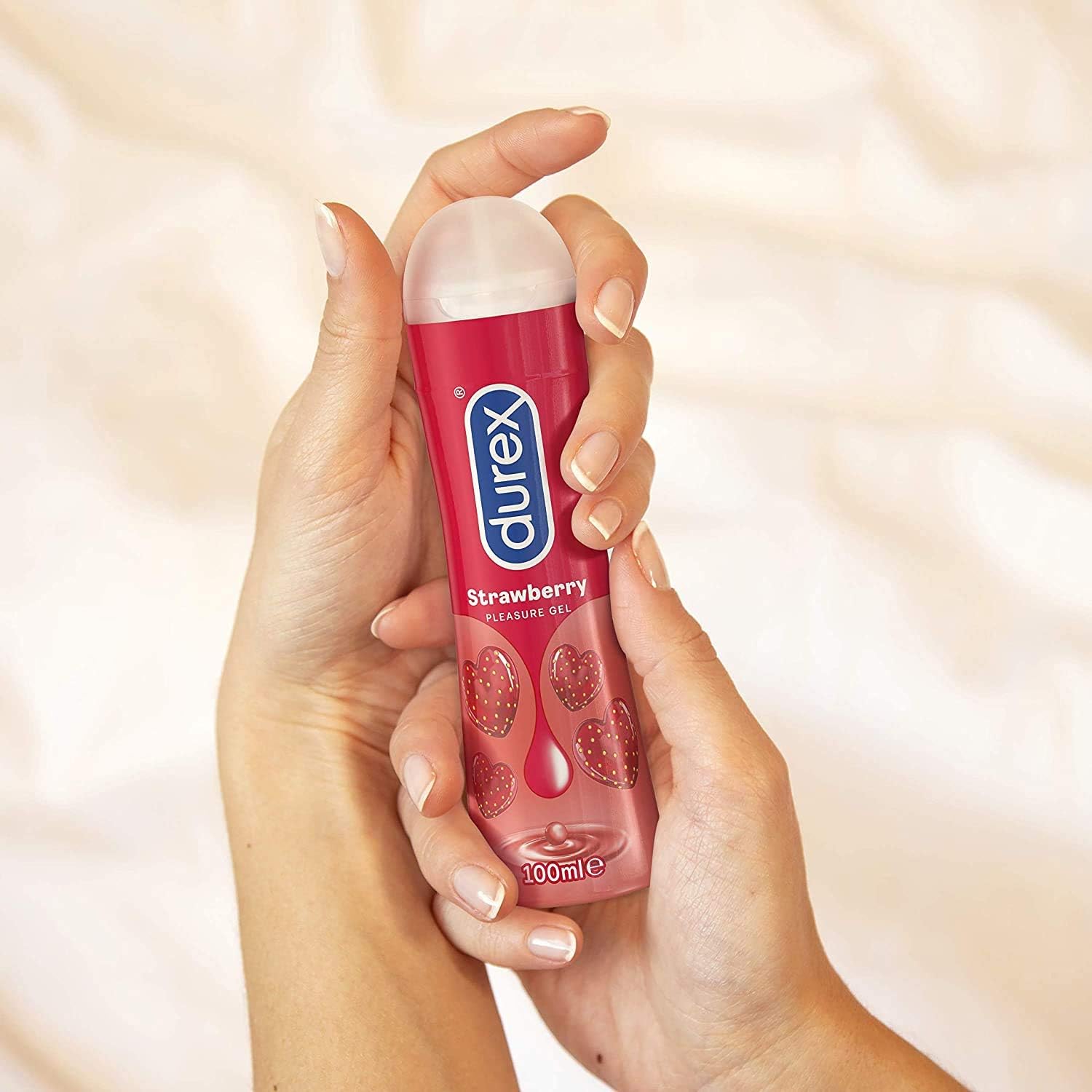 Durex - Lubricant - Cherry - Tingling - Strawberry (100ml), (Pack of 3), 100 ml (Pack of 3) - Image 4