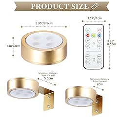 KELUOLY 4-Pack Picture Light Battery Operated