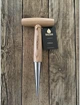 Kent & Stowe Stainless Steel Dibber with Ash Wood Handle - 15 Year Guarantee view 2