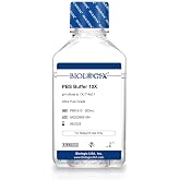 CryoKing PBS Buffer 10X, Phosphate Buffered Saline Concentrate, 500mL | pH 7.4, Concentrated Formula, Dilute Before Use, 0.22&mu;m Filtered, Cell Culture Workflows, Laboratory Buffer Solution