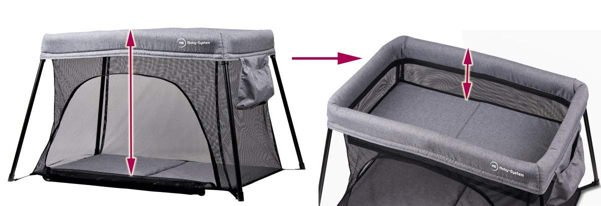 travel cot playpen with mattress