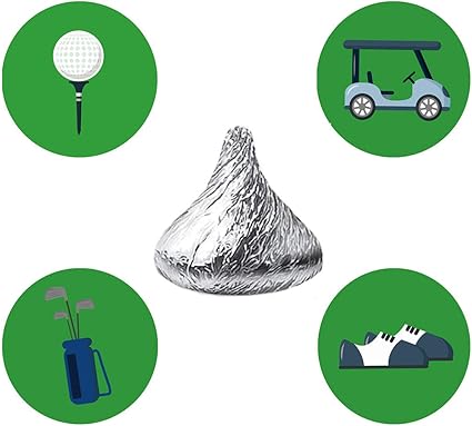 Amazon Com Magjuche Golf Themed Candy Stickers Birthday Or