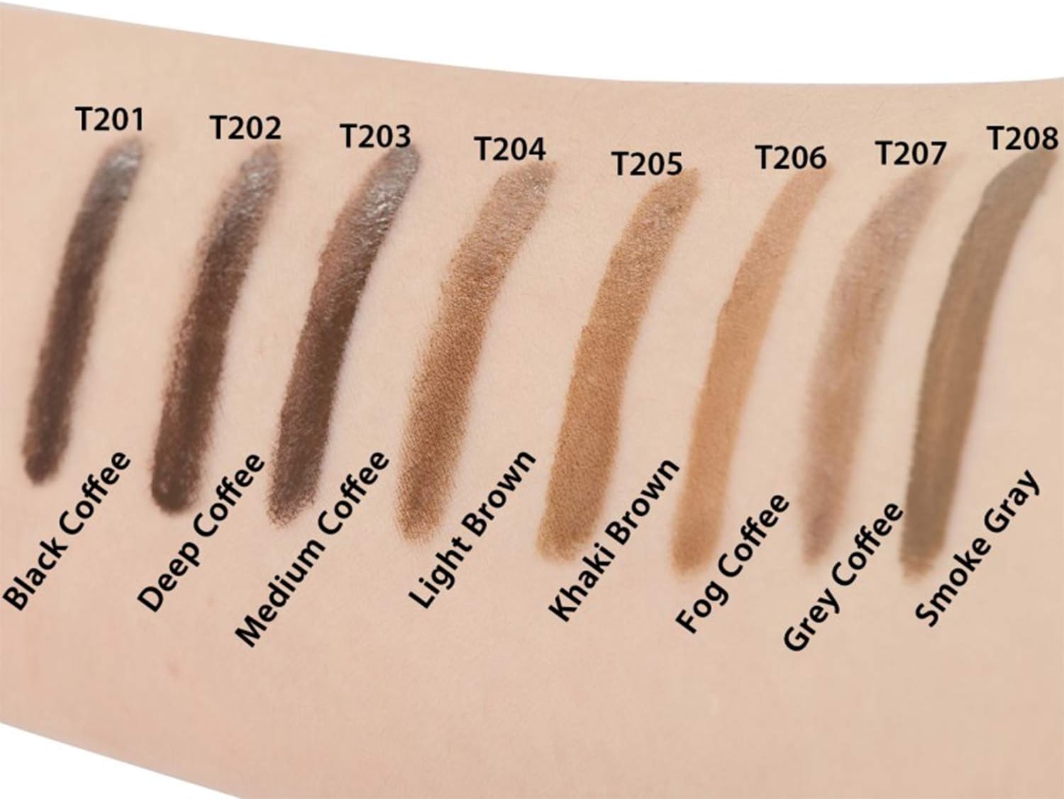 CHUSE PMU Eyebrow Pigments 0.4oz/12ml (T203 Medium Coffee), 12 ml (Pack of 1) - Image 5