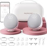 Momcozy M9 Hands-Free Breast Pump Gray, Portable Double Electric
