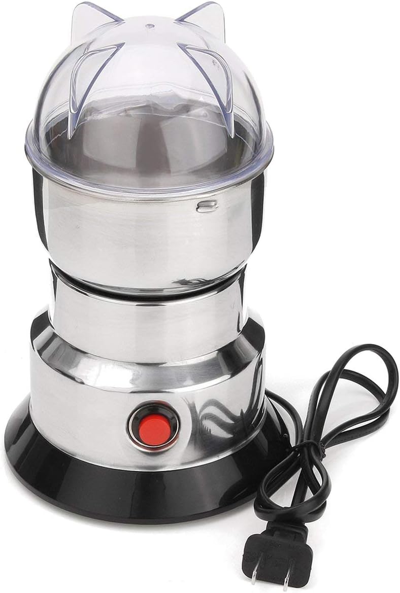 Electric Blade Coffee Grinder for Coco Herbs Spices Nuts Coffee Bean Blade Coffee Grinder for Home Kitchen Cafe