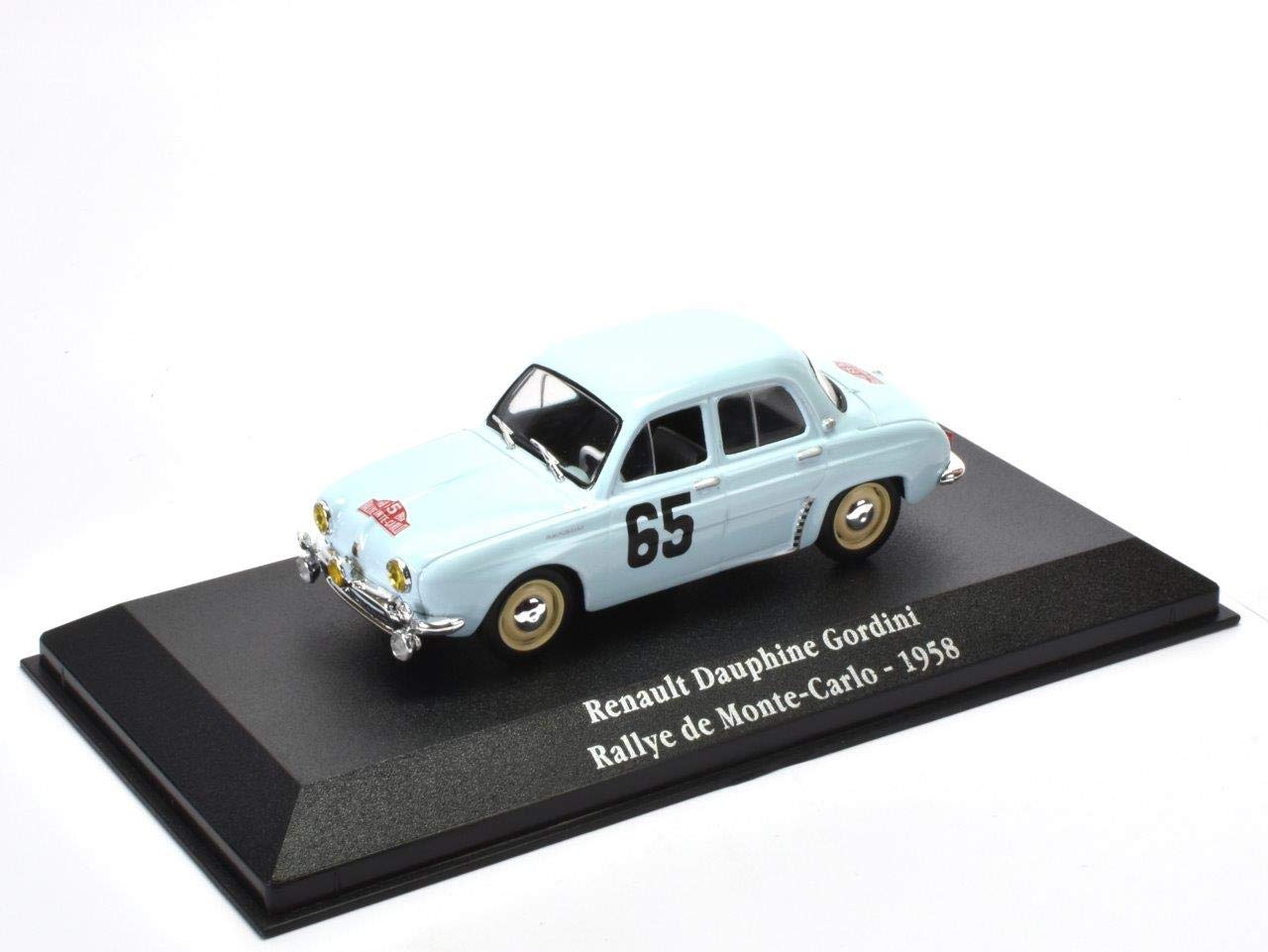 OPO 10 - Atlas Collection 1/43: Renault Dauphine Gordini MONTE-CARLO 1958 (G012)