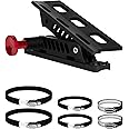 NILKATSS Adjustable Fire Extinguisher Mount, Easy Install on Roll Bar/ Cage Fire Extinguisher Holder, Quick Release Mounting Bracket for Jeep Wrangler JT TJ JKU JK JL UTV Cam-Am X3 Polaris RZR Ranger