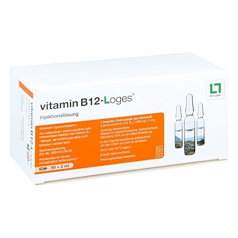 Vitamin B12 Loges Injektionslösung Ampullen 50X2 ml
