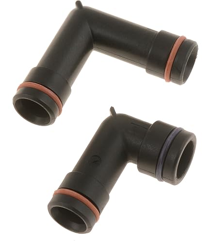 Pair Aluminum Heater Hose Elbows Upper/Lower For Chevy Pontiac Buick 3.8L - Autoparts-haven