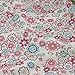 Worldcom Generic Cotton Fabric for Patchwork and Crafts Warm Pink Series Small Piece 24x24cm Pink