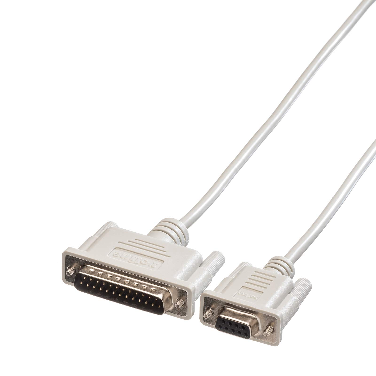 Roline Serial Printer Cable | DB9 F - DB25 M | 3.0 m