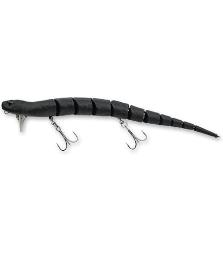 Savage Gear 3D Burbot Ribbontail Fishing Bait, 3 oz, Black/Orange, Realistic Contours & Movement, Durable Construction, Hybrid Line Thru Design, Built-in Glass Rattle, Available in 3 Sizes : Sports &