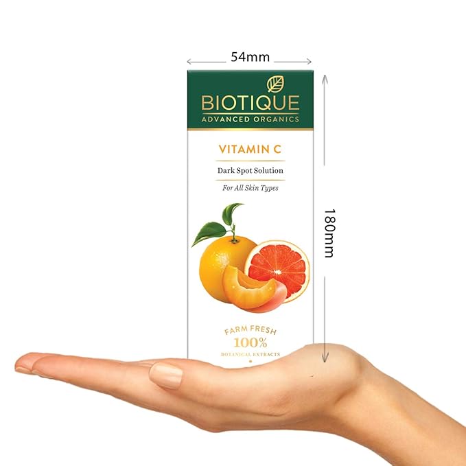 biotique vitamin c serum for oily skin