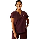 Ariat Womens Eliza Two Pocket Fashion Scrub Top