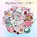 Cute Kids Sticker, Vinyl Waterproof Girl Stickers for Water Bottle Car Skateboard Luggage Guitar Bike Phone Cases Decal 60Pcs Pack