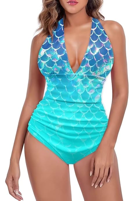 Traje De Baño Tankini Mujer Tankini Piezas JASAMBAC Cintura - Main Image