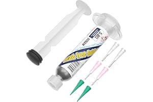 BEEYUIHF Lead-Free Solder Paste Sn42 Bi58 Low Temp Tin Paste for Electronics LED PCB BGA IC (1.05oz/30g)