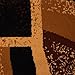 Home Dynamix Premium Rizzy Contemporary Abstract Border Area Rug, Brown/Beige, 5'2