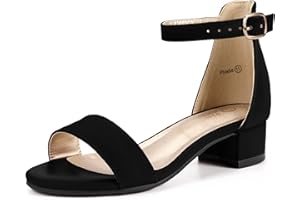 PANDANINJIA Girls Dress Shoes Toddler Kids Heels Sandals Ankle Strap Wedding Party Phoebe Flower Girl Shoes