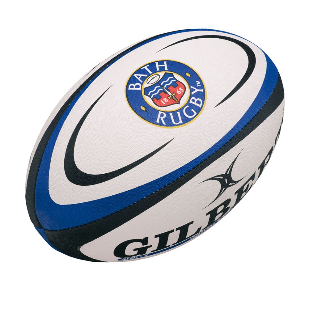 GILBERT Bath Replica Mini Rugby Ball , Mini