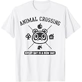 Animal Crossing Everyday is A New Day Logo Graphic T-Shirt
