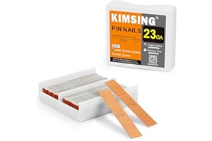 China-top Silver P612 23 Gauge 1/2-inch Length Pinner Nails Pin Nails Headless Pins 10,000 PCS/BOX