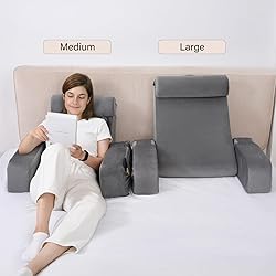 ENITYA Reading Pillow for Sitting in Bed